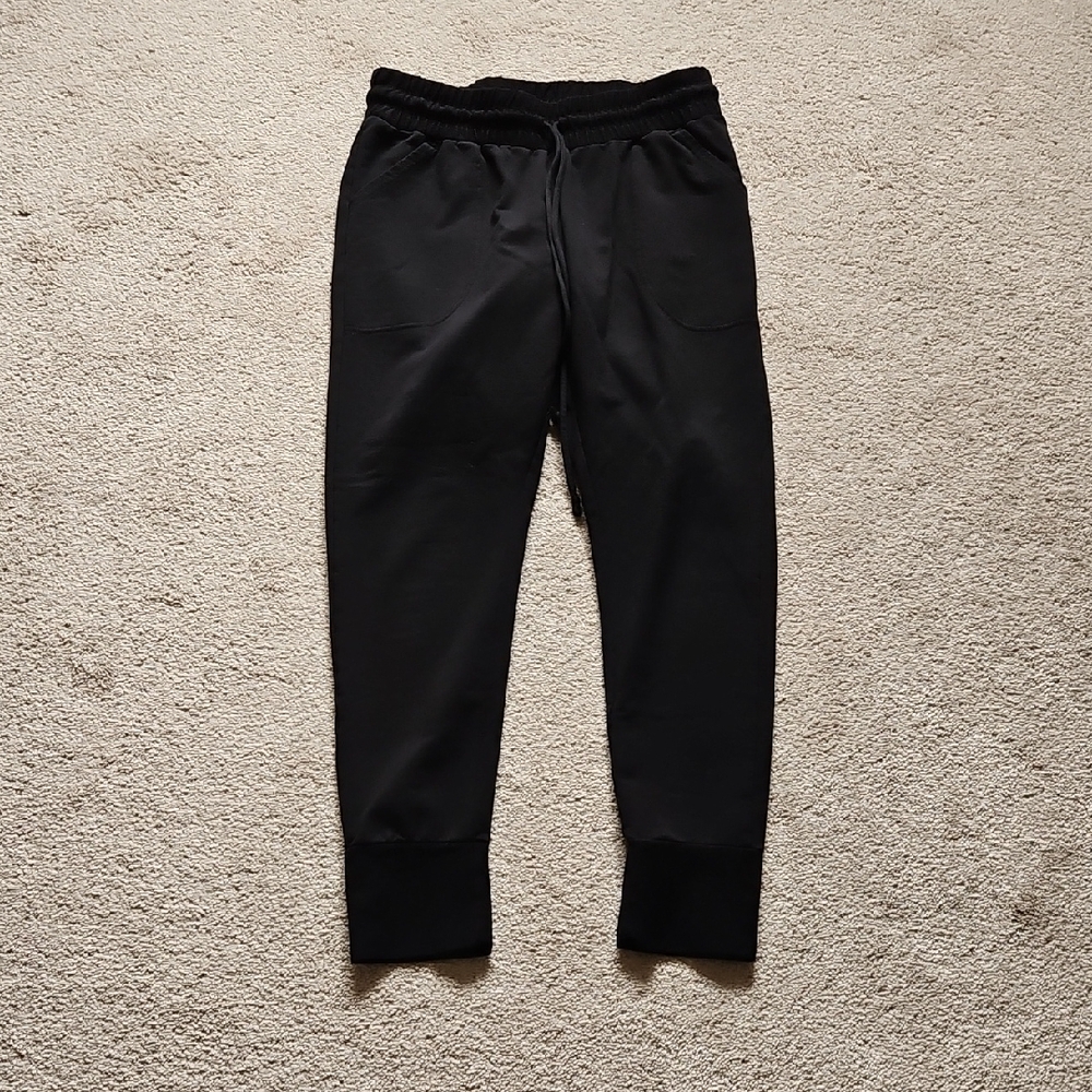 Free People Black Jogger Sweatpants